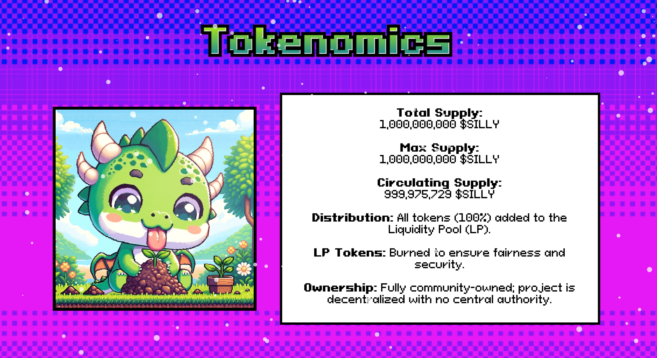 tokenomics of silly dragon