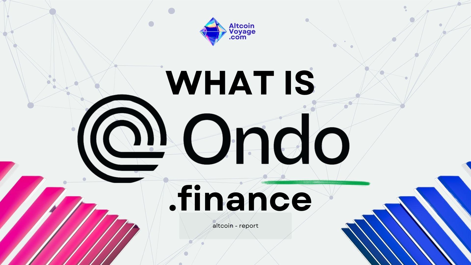 What is Ondo Finance